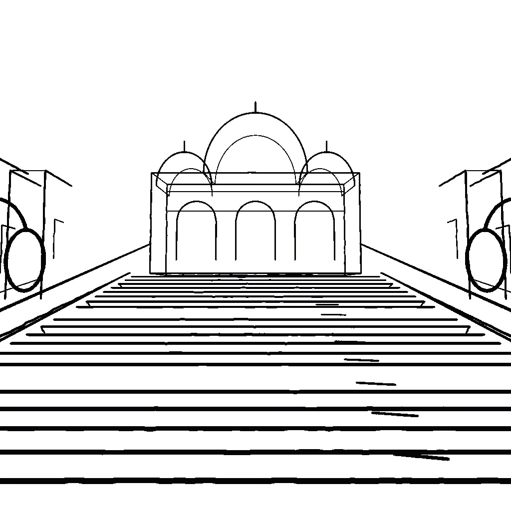 Paris Montmartre Metaspace drawing