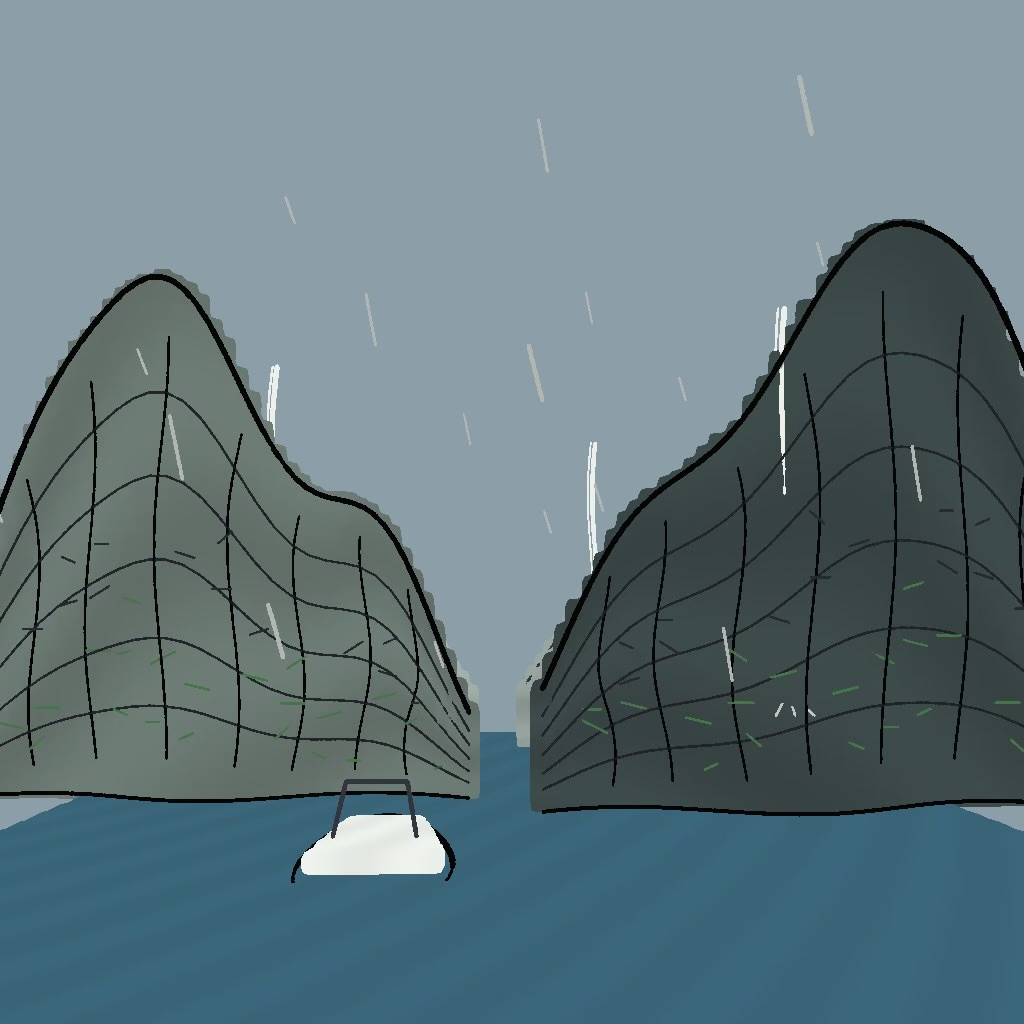 Milford Sound Metaspace drawing