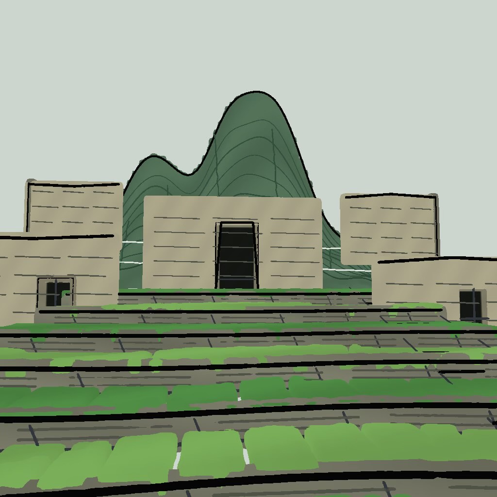 Machu Picchu Metaspace drawing