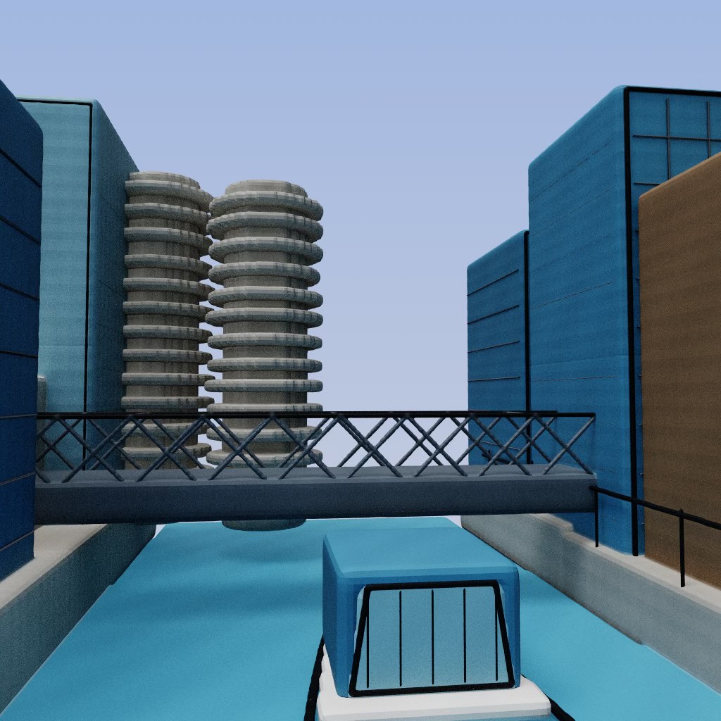 Chicago River Metaspace drawing